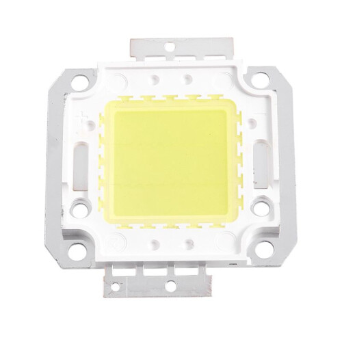 4X Square Shape White  Light Lamp COB SMD LED Module Chip 30-36V 20W 1