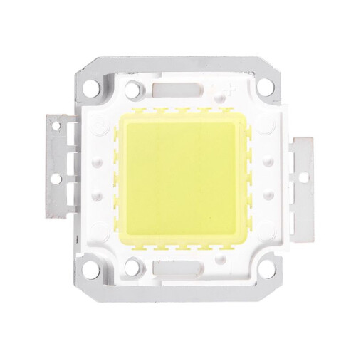 4X Square Shape White  Light Lamp COB SMD LED Module Chip 30-36V 20W 2