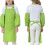 Cotton Canvas Kids Apron with Pocket Adjustable Black 23" x 2