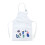 Cotton Canvas Kids Apron with Pocket Adjustable Black 23" x 6