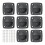 8 Pcs Marine Boat Flush Pull Hatch Square Lid Handle Recessed Handle, Boat Yacht Accessories 1