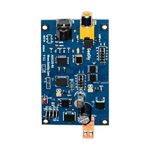 AK4118 Digital Receiver Board Coaxial Optical AES to I2S Converter with Sample Rate Display I2S Input Support 2