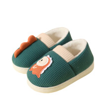 Girls Slippers Winter Warm Soft Pile Dinosaur Design