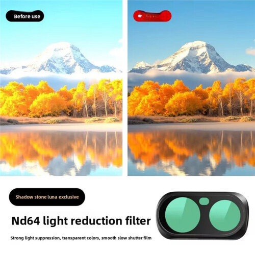Magnetic Camera Lens Filter for   Ultra Quick Install Action Cam Replacement Accessories ND64 1