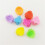 Mini Plastic Hair Clips Chrysanthemum Design 20 pcs 6