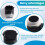 4PCS Car PDC Parking Sensor Accessories for  for  28438-5SA0B 284385SA0B 6