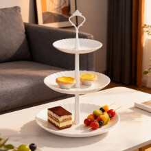 3-Layer Cupcake Rack Dessert Tower Tray