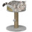 Cat Tree Tower with Scratching Posts, Grey 1