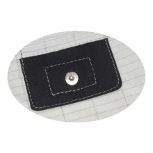 2 Set 27x52Inch Grounding Sheet Conductive Silver Fiber Material Skin Friendly and Enhance Sleep Quality US PLUG