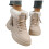 Women's Winter Ankle Boots Faux Leather 2 Colors 4