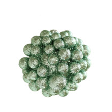 Glitter Mint Green Christmas Ornament Reusable 1 Piece