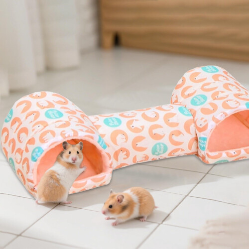 Guinea Pig Bed Hideout Tunnel – Durable Warm Small Animal 1