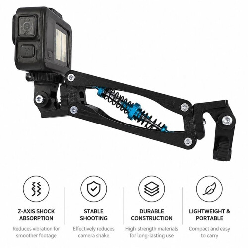 For  Action 5 Pro/ 13/for  X4 Camera Shockproof Stabilizer Arm,Bike/Motorcycle Fixing Mount,Bicycle Clip