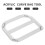 Set di Template per Borse Boxy da 3 Pezzi: Borsa Boxy, Borsa Curva, Tasca con Zip per Cucito DIY 6