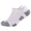 Men's No-Show Ankle Socks White M 1