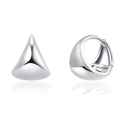 Huggie Hoop Earrings 925 Sterling Silver Small
