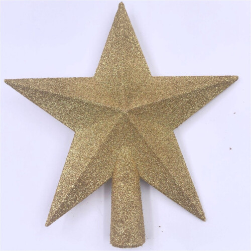 Bethlehem Star Tree Topper Glitter 8 inch