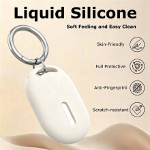 Compatible with  Tag Tracker Waterproof Silicone Protective Case Portable Anti-Lost Protective Sleeve with Ring Access C