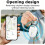 Compatible with  Tag Tracker Waterproof Silicone Protective Case Portable Anti-Lost Protective Sleeve with Ring Access C 5