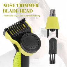 Adjustable Guide Comb for One Blade QP2520 QP2530 QP2620 QP2630 & Nose Trimmer Replacement Blade for One Blade