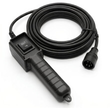 5 Prong Winch Remote Control Cable for Badland Winches C-Shaped 5-Pin Connector, Fit for Badlands Harbor Freight