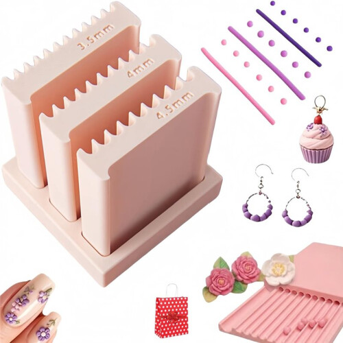 Ferramenta de Fabricar Bolas de Argila para Contas, Brincos e Confecção de Joias Perfeitas 1