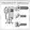 4 Pack Quick Release Boat Deck Hinge with Swivel Pins Marine Grade Quick Release Hinge Boat Hardware 3