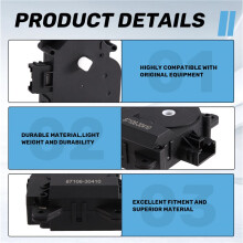 HVAC Blend Door Servo Motor OE 87106-30410 8710630410 for IS300 2001-2005 AC Air Mix Damper Actuator