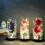 Glass Flower Rose Decoration with String Lights 3