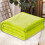 Micro Plush Fleece Blanket Throw 70x100cm Green 1