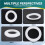 Kitchen Sink Accessories: 4-Pack PE Thickened Drain Sealing Rings for Leak-Proof Waterproofing 7