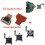For PSV2000 to for PSV1000 3D Joystick Conversion Socket Cable Replacement for PSVITA 1000 3D Analog Joystick Soft Cap 4