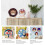 Punch Needle Embroidery Kit Healing Weave 20x20 cm 6