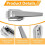 2PCS EFR751 Refrigerator Door Handle Replacement for  Refrigerator Door Handle 3