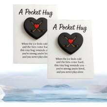Hockey Heart Pocket Hug Gift Card - Sports Encouragement