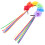 Flower Headband Plastic Ribbon Rose Shape 1 Set 4