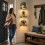 Wall Mount Floating Display Rack with LED Lighting - Rechargeable Support Decor Shelf for Small Decorations and Greenery 2