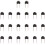 60 Pcs 6x6x5mm Momentary Tactile Tact Push Button  2 Pin DIP Through Hole 3