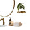 Wall Mount Floating Display Rack with LED Lighting - Rechargeable Support Decor Shelf for Small Decorations and Greenery 6