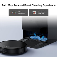 For  Rotating Mop Cloth for Saros 10R & Saros Z70 Robot Vacuum Cleaner, 4PCS High-Absorbency Microfiber