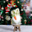 Easter Bunny Doll White Beard Carrot Desktop Ornament 4
