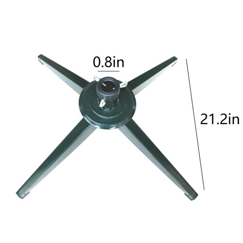 Rotating Christmas Tree Stand with Spike for 8ft Trees 2