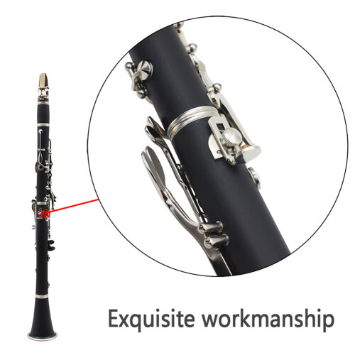 Brass Thumb Rest for Clarinet with Screws 2