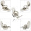 Brass Thumb Rest for Clarinet with Screws 5
