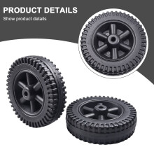 6 Inch Replacement Grill Wheels for Charbroil and Other