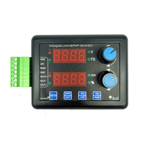 Handheld PWM Signal Generator Multifunction Voltage and Current 0-25mA Square Wave for PLC Analog Simulation 1