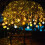 Christmas Globe Icicle Lights Warm White 60 LED 6.56 ft 6
