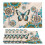 Boho Mandala Flower Butterfly Table Mats 6 pcs 11.8 x 17.7 1