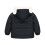 Kids Hooded Puffer Jacket Black Size 90 3
