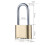 Brass 4-Digit Combination Padlock for Outdoor Security 1
